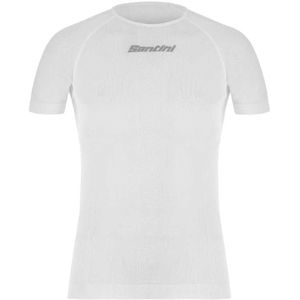 Santini - Rete Ergo-Fit - Ondershirt - Wit - Korte Mouwen