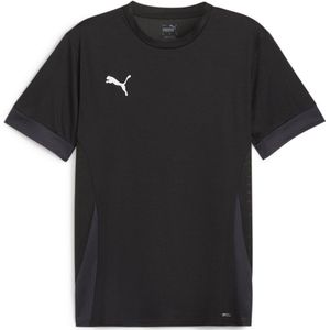Puma Individual Match Day Short Sleeve T-shirt Zwart S Man