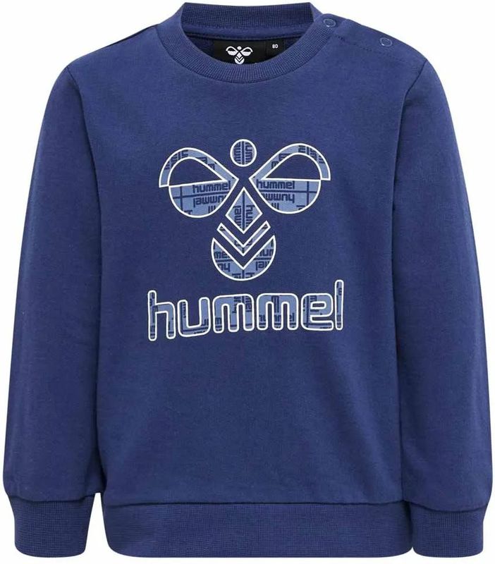Hummel - hmlLIME - Sweatshirt - Biologisch Katoen - Geborsteld - Regular Fit