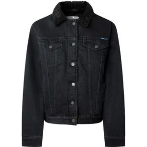 Pepe Jeans - Dlx Regular - Spijkerjas - Zwart - Stonewash Denim