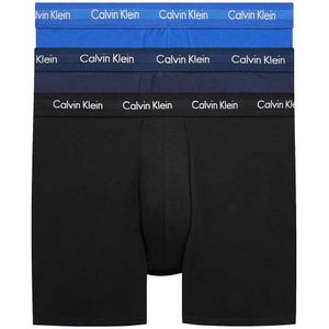 Calvin Klein Underwear Slip 3 Units Blauw,Zwart S Man