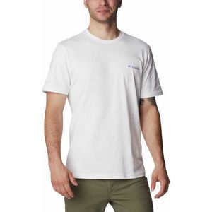Columbia Rapid Ridge Back Graphic Ii Short Sleeve T-shirt Wit L Man