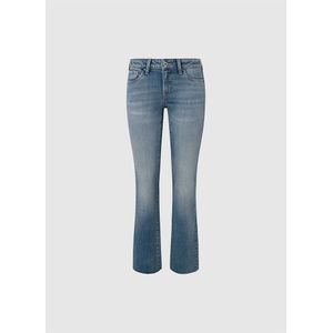 Pepe Jeans Pl204594 Bootcut Slim Fit Jeans Blauw 25 / 32 Vrouw