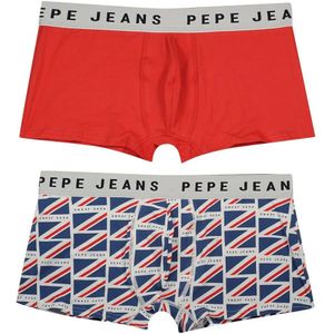 Pepe Jeans Flag Trunk Slipje 2 Eenheden
