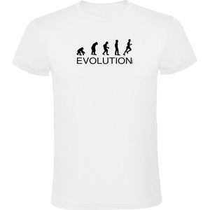 Kruskis Evolution Running Short Sleeve T-shirt Wit XL Man