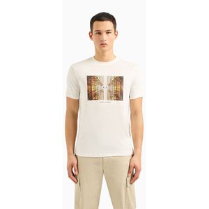 Armani Exchange 3dzthv_zjbyz Short Sleeve T-shirt Beige XS Man
