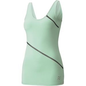 Puma Select Yoga Exhale Long Lean Sleeveless T-shirt Groen S Vrouw