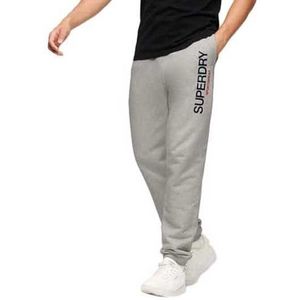 Superdry Sportswear Logo Tapered Fit Joggers Grijs L Man