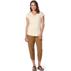 Royal Robbins - Vacationer V-Neck S/S T-shirt - Beige - Dames
