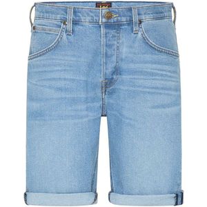 Lee 5 Pocket Denim Shorts Blauw 34 Man