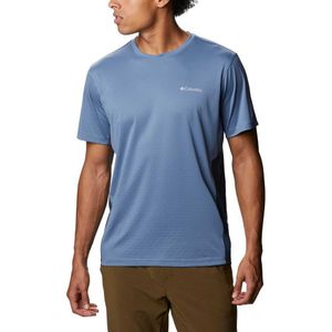 Columbia Zero Ice Cirro Cool Short Sleeve T-shirt Blauw L Man