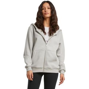 Build Your Brand Fluffy Sweatshirt Met Rits