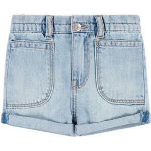 Levi´s ® Kids Paper Bag Pocket Denim Shorts Blauw 12 Years Meisje