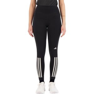 Adidas Dailyrun 3 Stripes Leggings 7/8 Zwart XS Vrouw