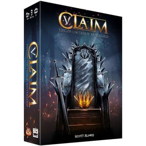 Sd Games Claim V Anniversary - Limited Edition Board Game Goud