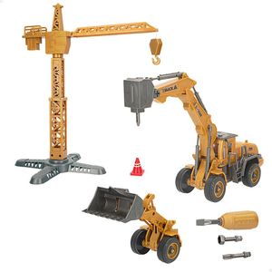 Colorbaby Diy Game Construction Excavator Fack And Friction Perforction Smart Theory Construction Game Veelkleurig