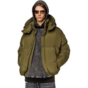 Diesel - Rolfys Fd Jas - Motorjas - Zwart - 100% Polyamide