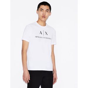 Armani Exchange 8nztcj-z8h4z Short Sleeve T-shirt Wit S Man