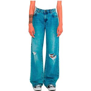 Noisy May Amanda Dest Vi141 Jeans Blauw 28 / 34 Vrouw