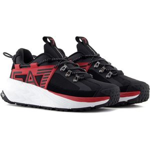 EA7 - Crusher Sonic Rope - Schoenen - Zwart - Plat - Veters - Casual - Sportief