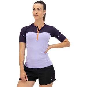 Asics Fujitrail Short Sleeve T-shirt Paars XL Vrouw