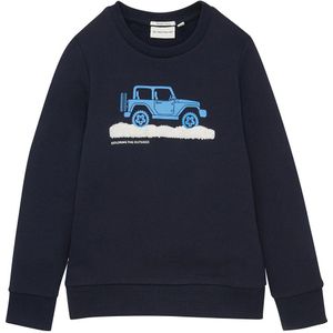 Tom Tailor 1033840 Sweatshirt Blauw 104-110 cm Jongen