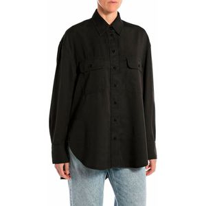 Replay W2199.000.85372 Overhemd Met Lange Mouwen