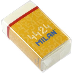 Milan Can 80 Soft Synthetic Rubber Eraser (coloured Carton Sleeve And Wrapped) Goud