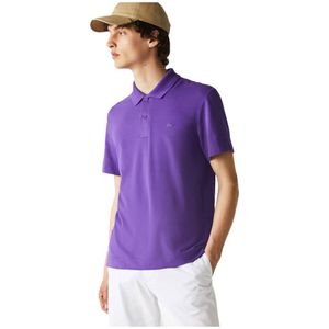 Lacoste Ph8281 Short Sleeve Polo Paars M Man