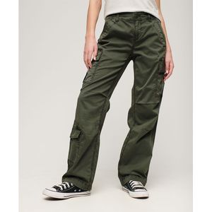 Superdry Low Rise Straight Cargo Cargobroek