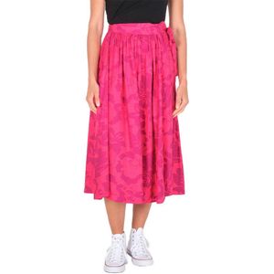 Hurley Midi Wrap Skirt Roze L Vrouw