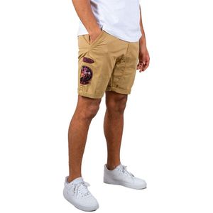 Alpha Industries Kerosene Patch Shorts Bruin 36 Man