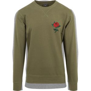 Mister Tee Rose Long Sleeve T-shirt Groen XS Man