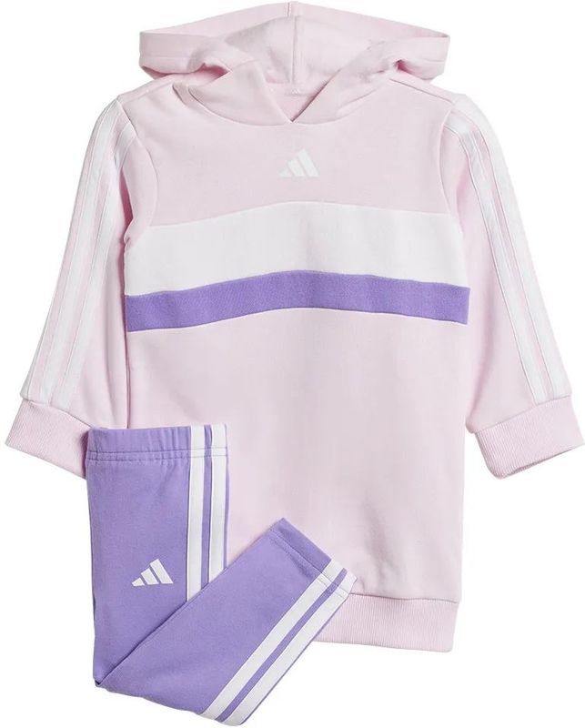 Adidas Seasonal Essentials Tiberio 3 Stripes Fleece Leggings Set
