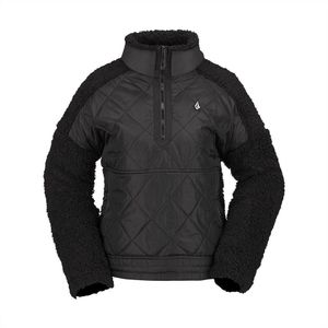 Volcom Ferron Pullover Jacket Zwart XS Vrouw