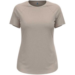 Odlo Crew Active 365 Short Sleeve T-shirt Beige XL Vrouw