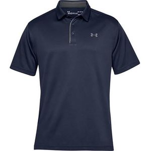 Under Armour Tech Polo T-shirt Blauw XL / Regular Man