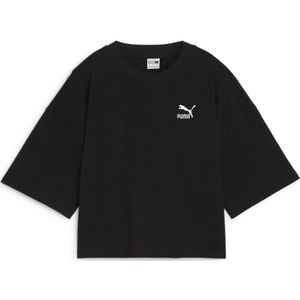Puma Select Better Classics Oversized Short Sleeve T-shirt Zwart L Vrouw
