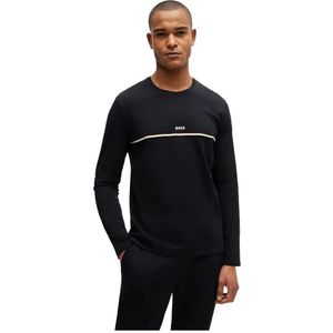 Boss Unique Lange Mouw Pyjama T-shirt