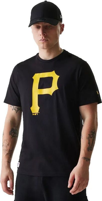 New Era - T-shirt - Zwart - Pittsburgh Pirates Nos MLB Regular