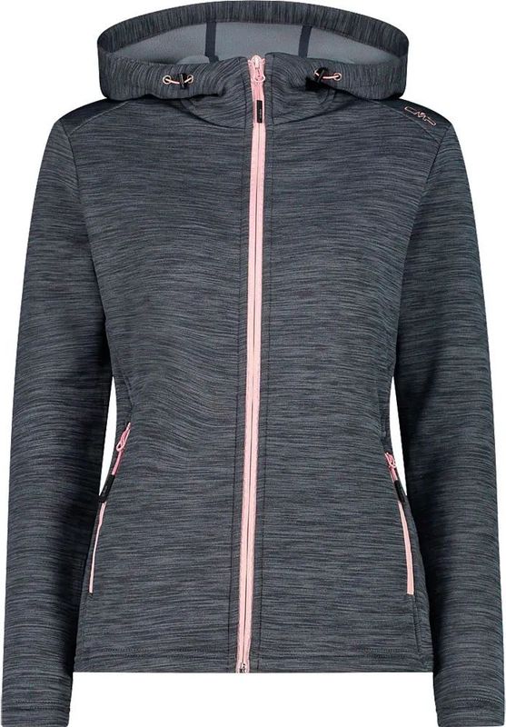 Dames fleece met capuchon CMP