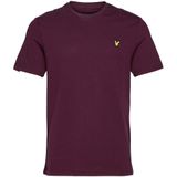 Lyle & Scott Plain T-shirt Met Korte Mouwen