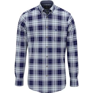 Fynch Hatton - 15108920 - Overhemd - Ruitpatroon - Lange Mouwen - 100% Katoen