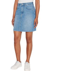 Pepe Jeans Mini High Waist Mini Skirt Blauw M Vrouw
