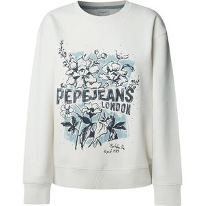 Pepe Jeans - PL5800023 - Sweater - Gebroken Wit - Casual - Katoen