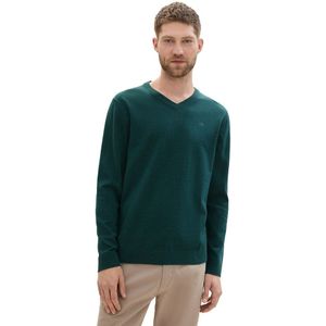 Tom Tailor 1039806 Basic Knit Trui Met V-hals