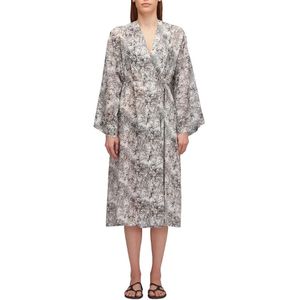 Sundek Fleur De Joie Print Long Kimono Lange Jurk