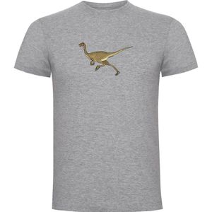 Kruskis Dino Run Short Sleeve T-shirt Grijs S Man