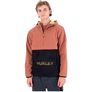 Hurley Phantom+ Packable Anorak Jacket Oranje L Man