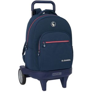 Safta Compact With Evolutionary Wheels Trolley El Ganso Classic Backpack Blauw